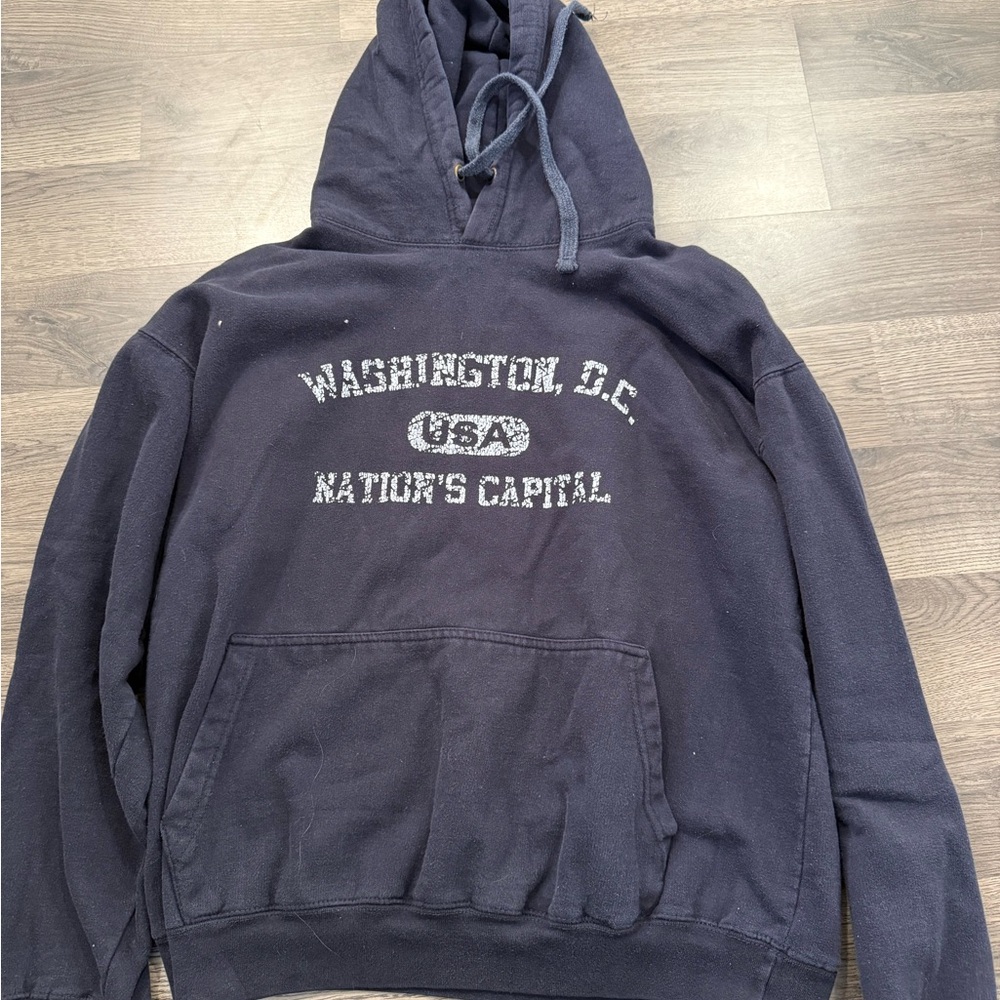 Women's Navy Washington D.C. Hoodie